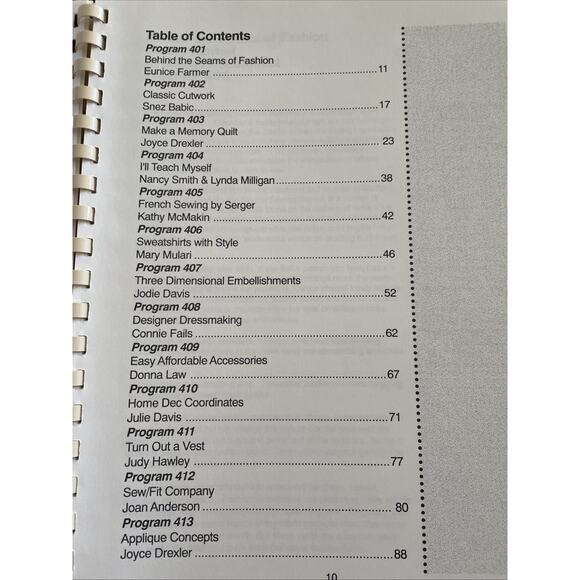 Art of Sewing SUE HAUSMANN Book Series 300 & 400 Viking Husqvarna 90s Lot of 2 - Picture 5 of 6